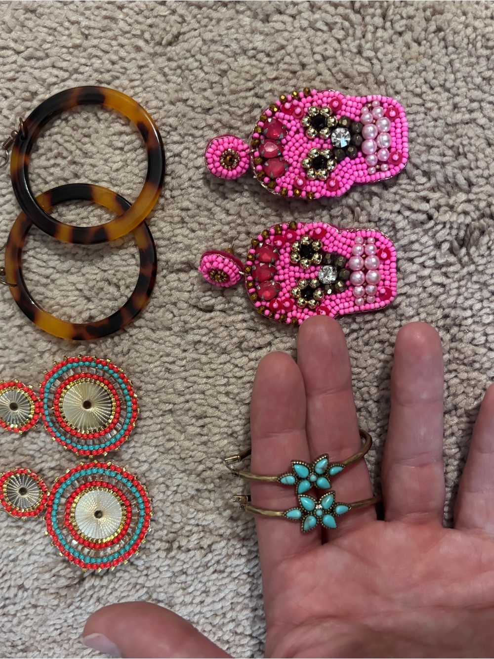 Earrings lot